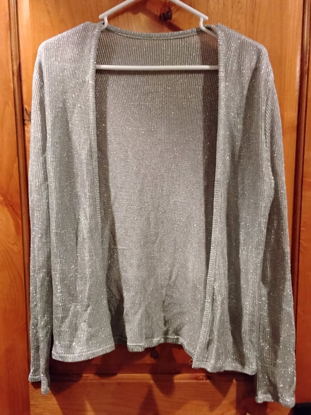 Dave & Johnny Women's Open Front Cardigan Size M #427